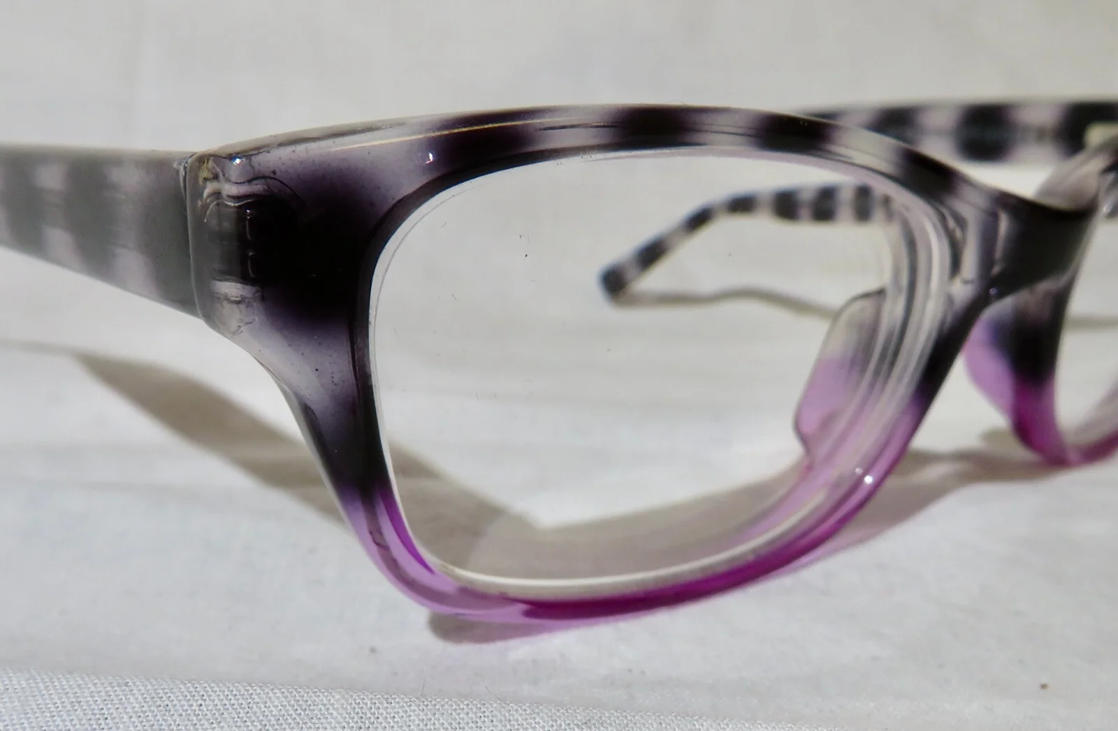 Success, SS-63 plastic eyeglass eyewear, 50-19-140 Gray/Purple frame 3