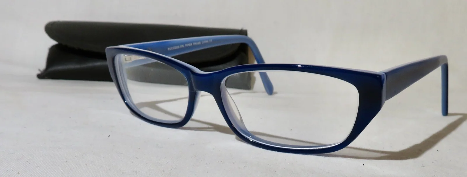 Success XPL Piper Eyeglass frame 54-15-135 Blue plastic eyewear glasses